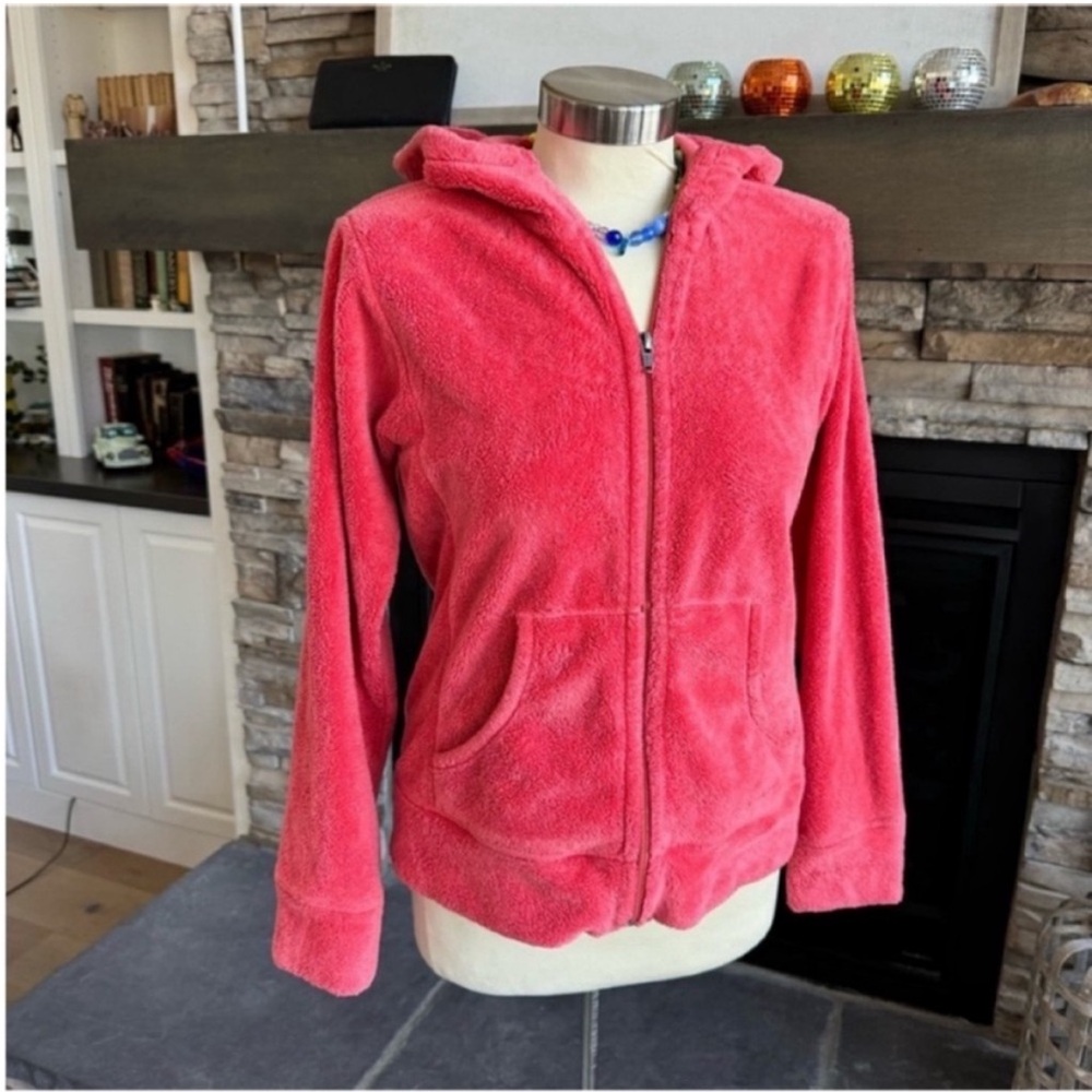 Patagonia Orange Teddy Jacket with Hood